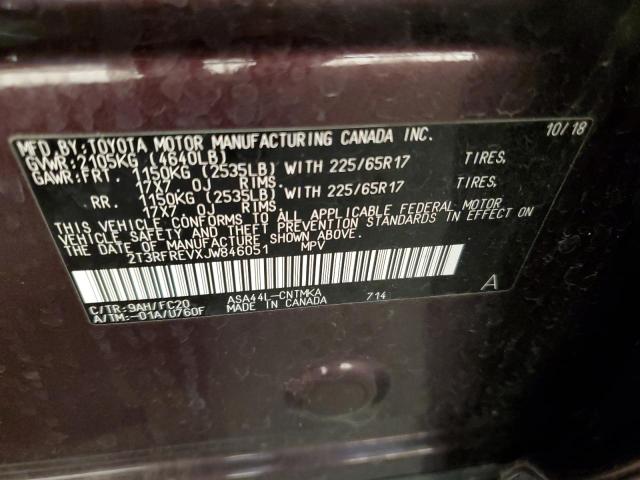 2018 TOYOTA RAV4 ADVEN 2T3RFREVXJW846051