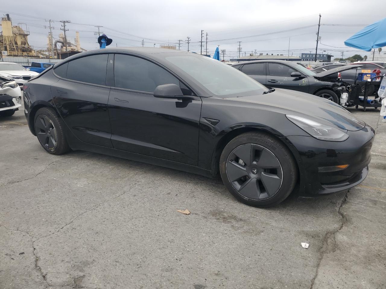 Lot #3317146981 2022 TESLA MODEL 3