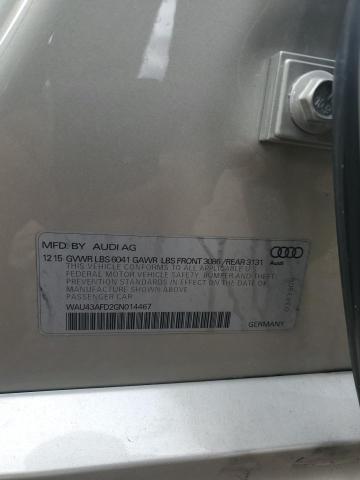 2016 AUDI A8 L QUATT #3282592886