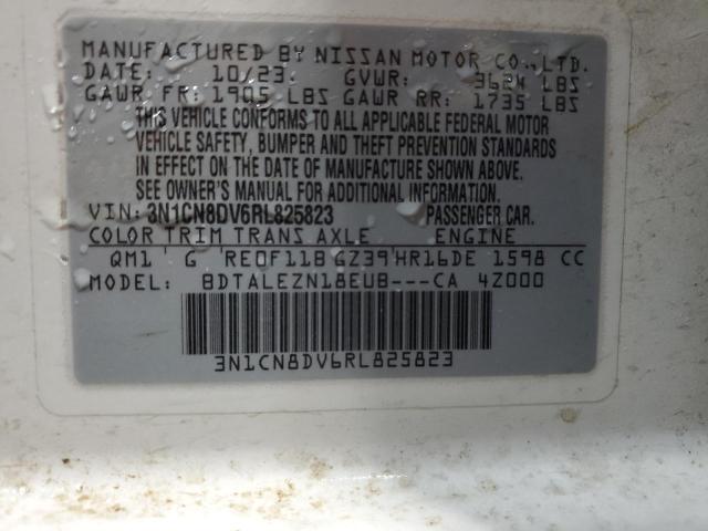 2024 NISSAN VERSA S 3N1CN8DV6RL825823