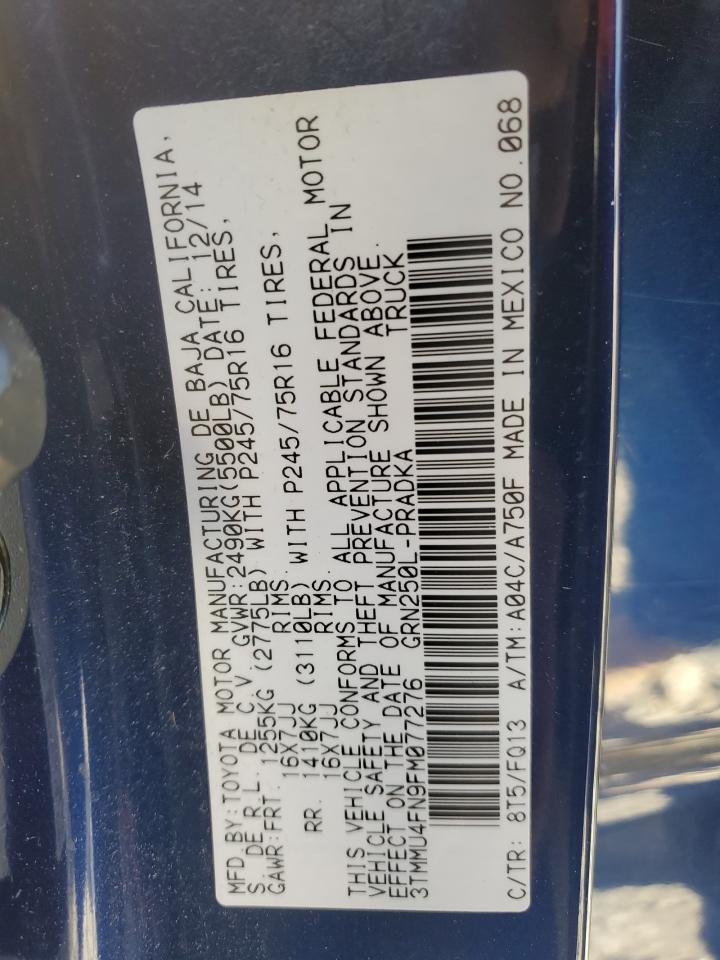 TOYOTA TACOMA DOUBLE CAB LONG BED