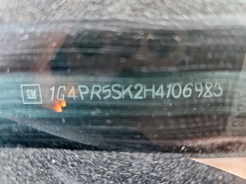 2017 BUICK VERANO 1G4PR5SK2H4106983