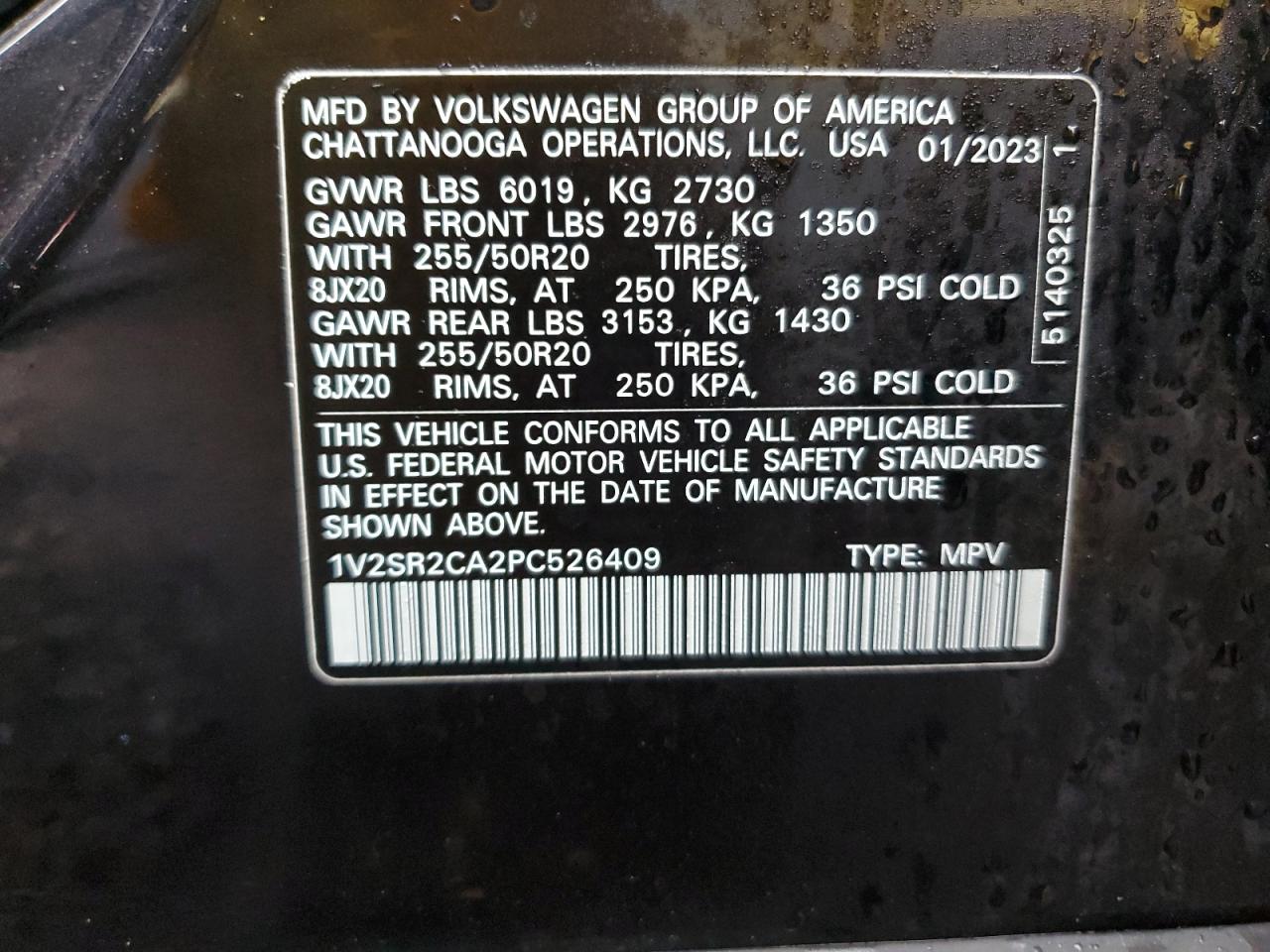 VOLKSWAGEN ATLAS SEL R-LINE