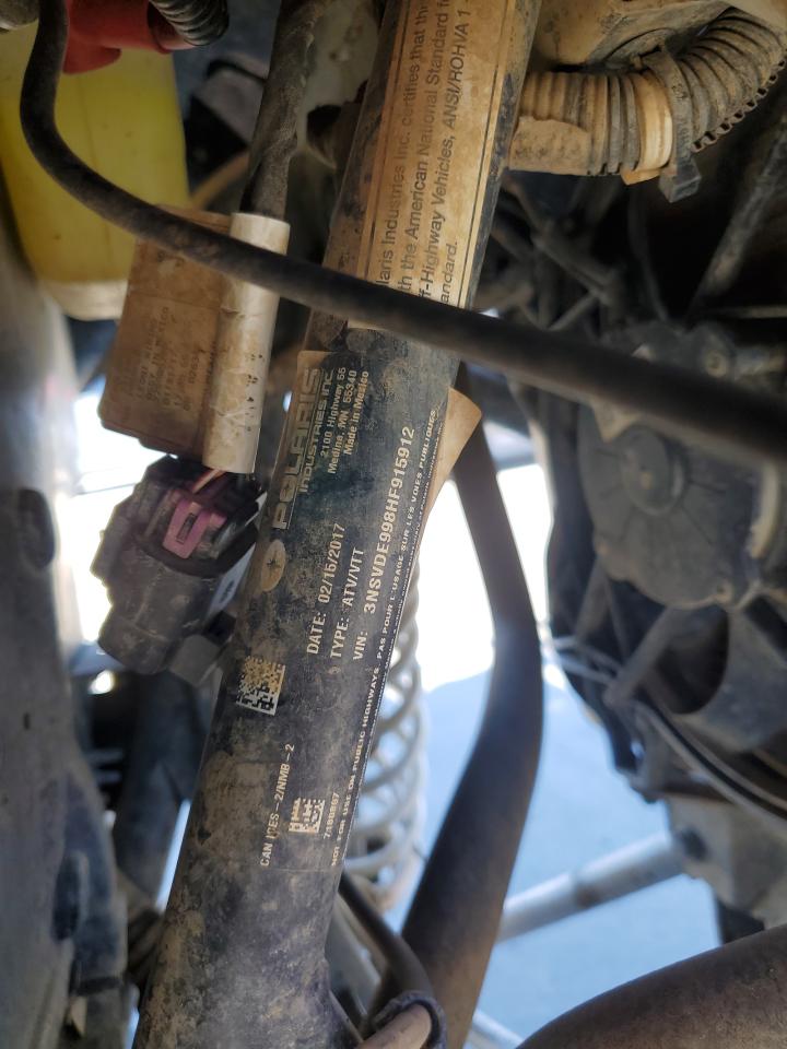 Lot #3276356666 2017  POLARIS RAZOR