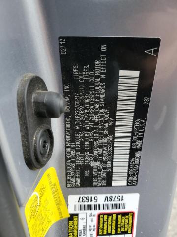 2012 TOYOTA SIENNA LE #3304535440