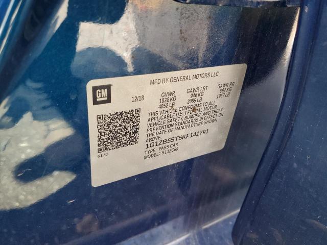 2019 CHEVROLET MALIBU LS - 1G1ZB5ST5KF141791