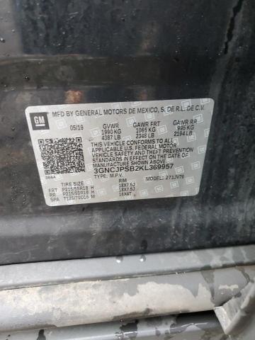 2019 CHEVROLET TRAX 1LT - 3GNCJPSB2KL369957