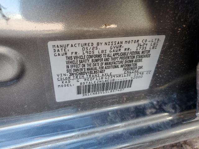 2025 NISSAN VERSA S #3303847551