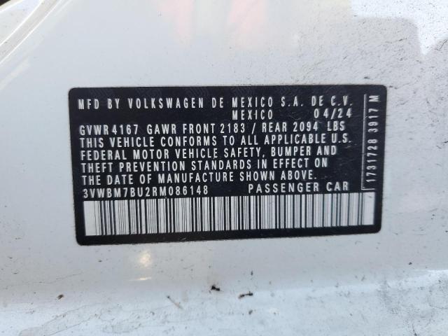 2024 VOLKSWAGEN JETTA SPOR - 3VWBM7BU2RM086148