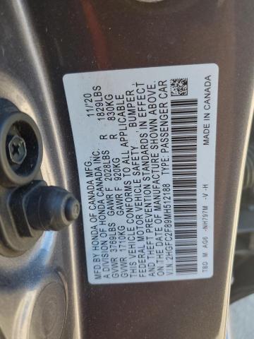 2021 HONDA CIVIC SPOR #3293462439