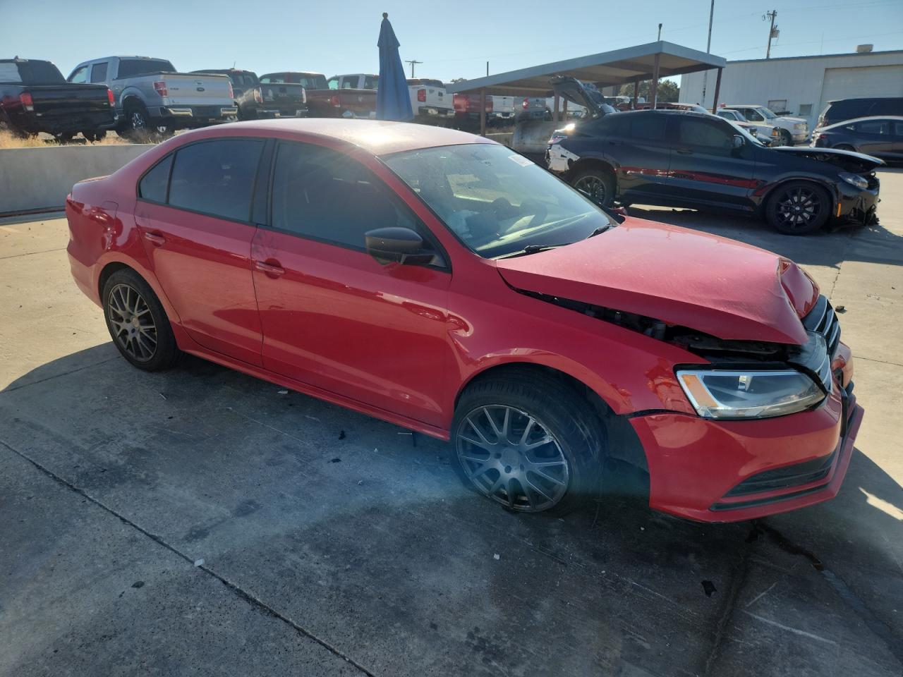 Lot #3317850918 2015 VOLKSWAGEN JETTA BASE