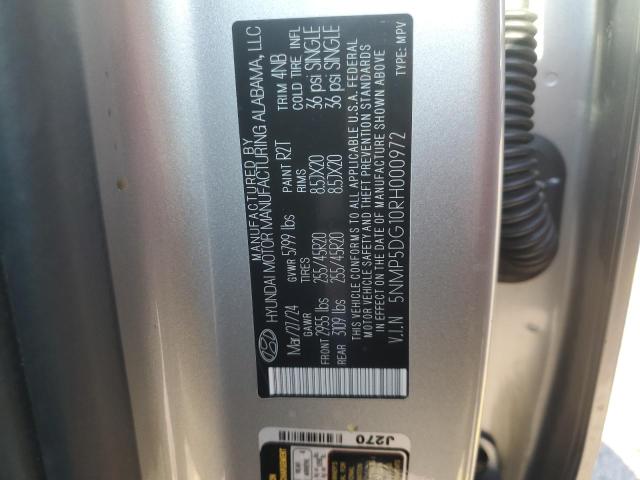 2024 HYUNDAI SANTA FE C 5NMP5DG10RH000972