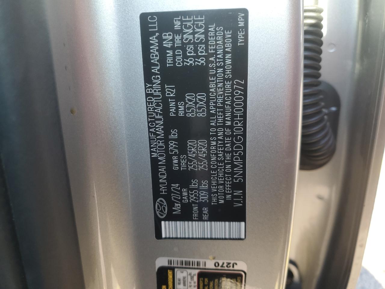 HYUNDAI SANTA FE CALLIGRAPHY