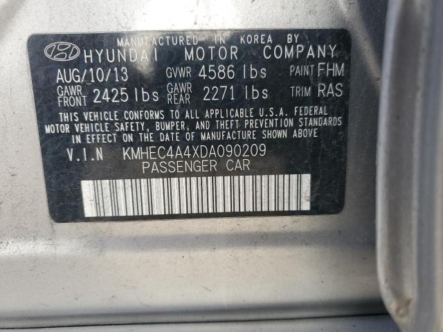 2013 HYUNDAI SONATA HYB - KMHEC4A4XDA090209
