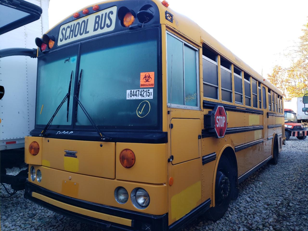 Lot #3274736872 2012 THOMAS SAF-T-LINER HDX