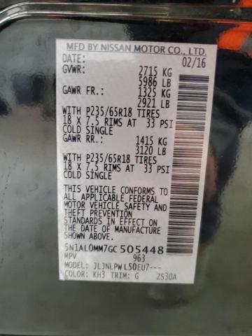 2016 INFINITI QX60 - 5N1AL0MM7GC505448