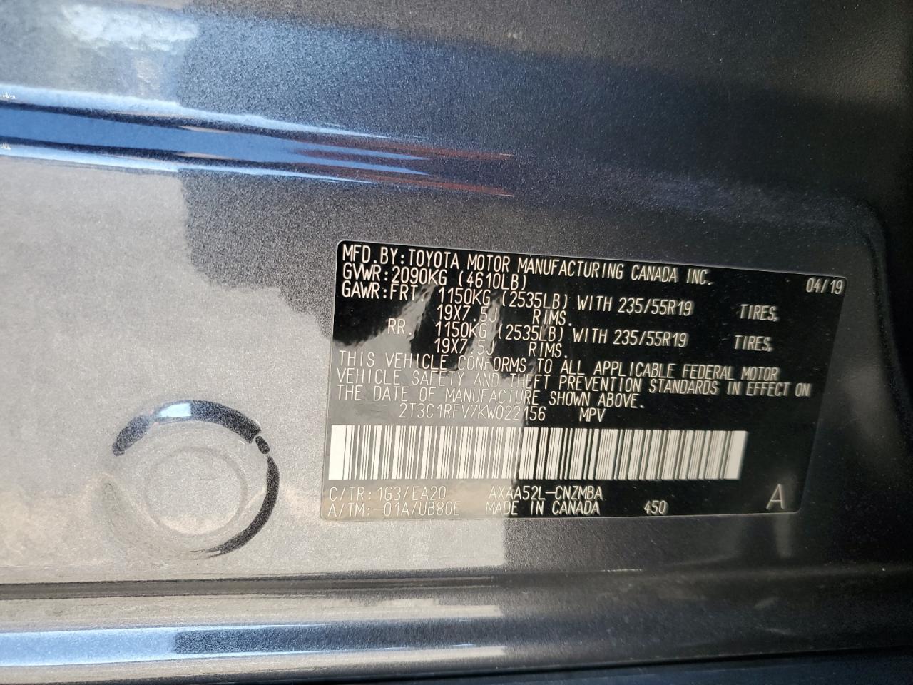 TOYOTA RAV4 XLE PREMIUM