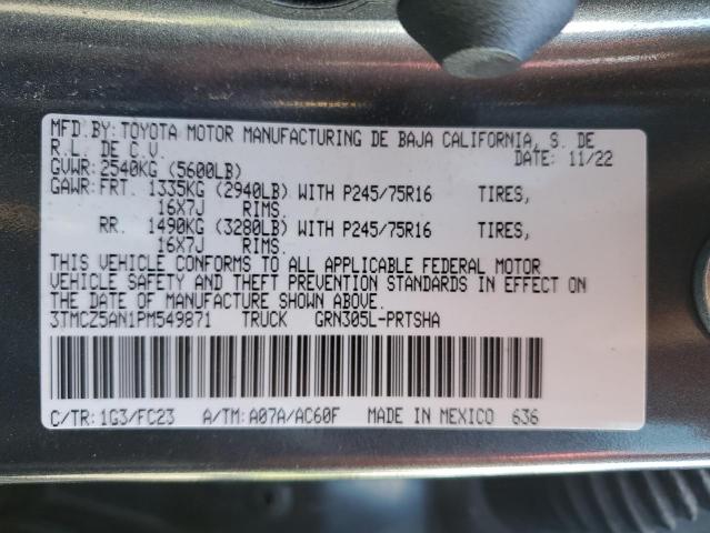 2023 TOYOTA TACOMA DOU - 3TMCZ5AN1PM549871