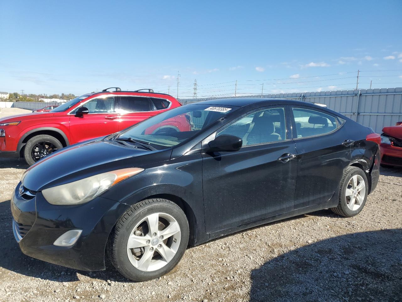 Lot #3285044400 2013 HYUNDAI ELANTRA GL