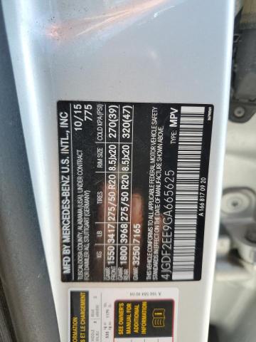 2016 MERCEDES-BENZ GL 350 BLU #3308406298