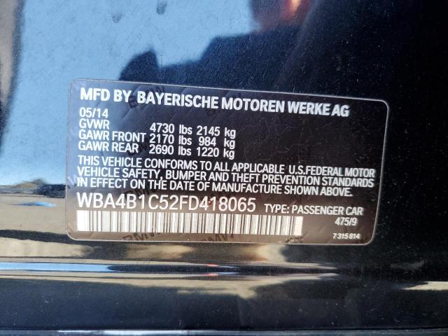 2015 BMW 435 I GRAN - WBA4B1C52FD418065