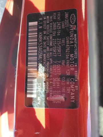 2021 HYUNDAI KONA ULTIM - KM8K53AG5MU130499