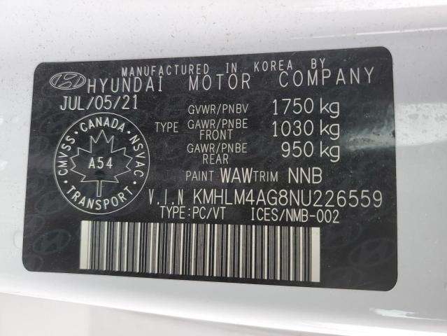 2022 HYUNDAI ELANTRA SE - KMHLM4AG8NU226559