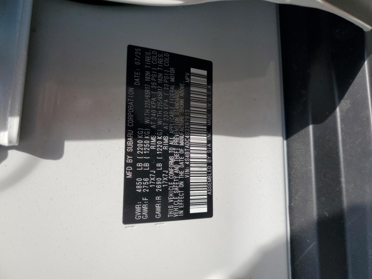 SUBARU OUTBACK PREMIUM