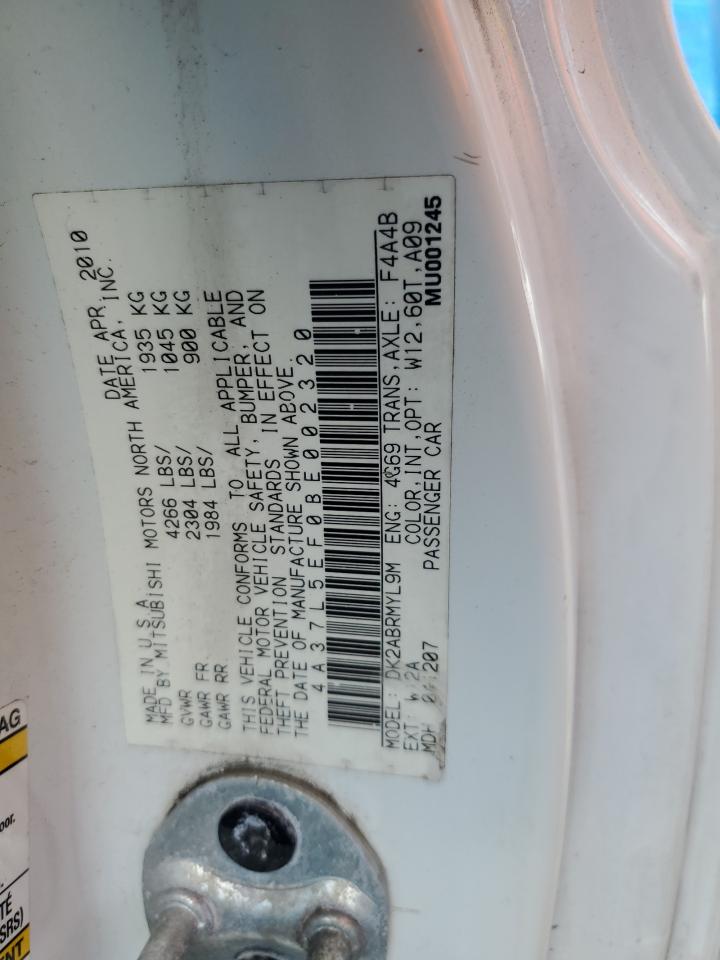 MITSUBISHI ECLIPSE SPYDER GS