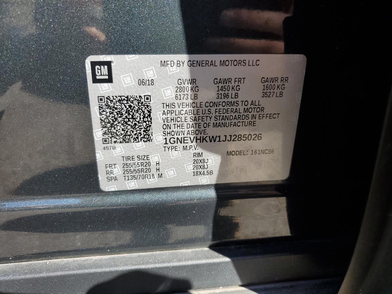 CHEVROLET TRAVERSE LT