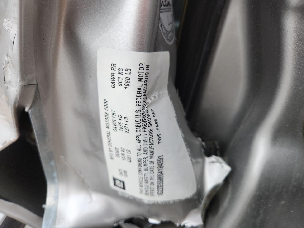 Lot #3291348153 2006 PONTIAC G6 SE1