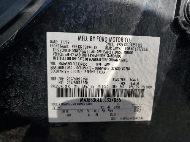 2020 FORD ECOSPORT S #3281528698