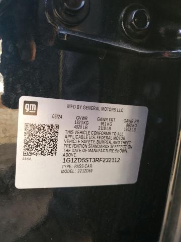 2024 CHEVROLET MALIBU LT 1G1ZD5ST3RF232112