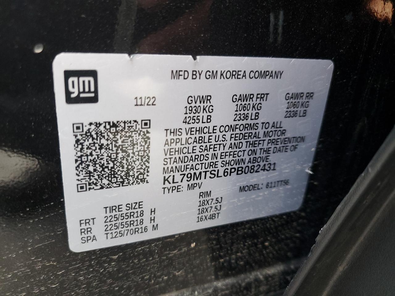 CHEVROLET TRAILBLAZER RS