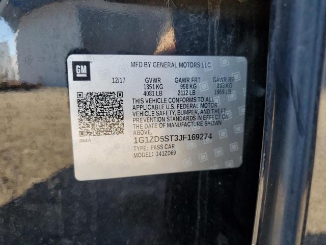 2018 CHEVROLET MALIBU LT - 1G1ZD5ST3JF169274