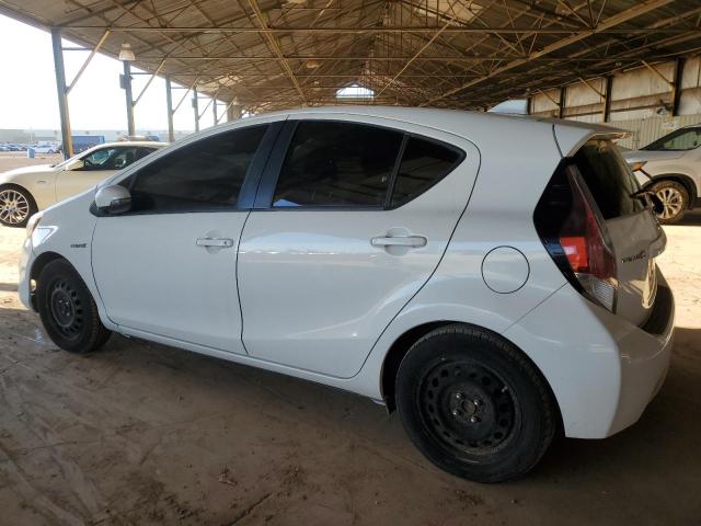 TOYOTA PRIUS C 2015 white  hybrid engine JTDKDTB31F1104571 photo #3