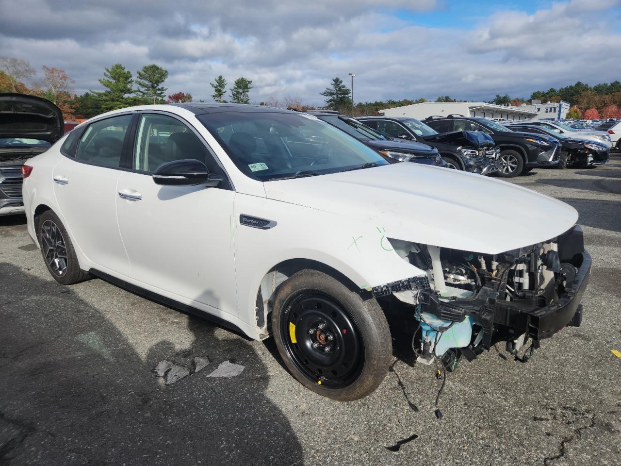 Lot #3315680771 2019 KIA OPTIMA SX