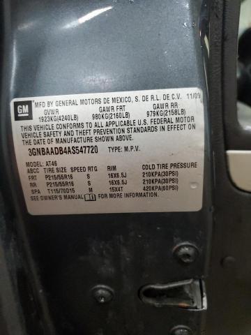 2010 CHEVROLET HHR LS #3284839523