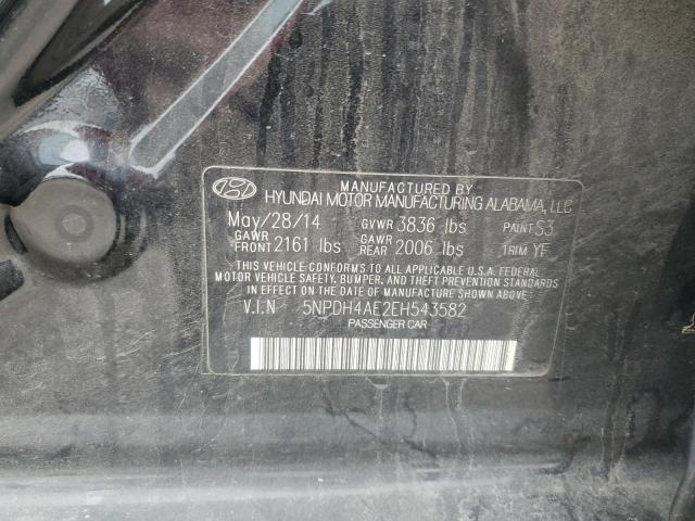 2014 HYUNDAI ELANTRA SE - 5NPDH4AE2EH543582