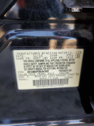 2011 NISSAN SENTRA 2.0 - 3N1AB6AP2BL647652