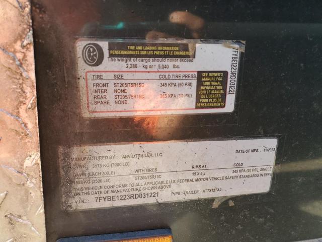 2023 ANVIL AT7X16TA2 #3302758344