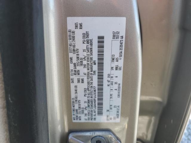 2015 LINCOLN MKC 5LMTJ2AH0FUJ33877