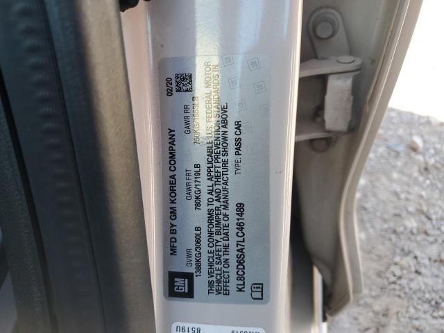 2020 CHEVROLET SPARK 1LT #3297011347