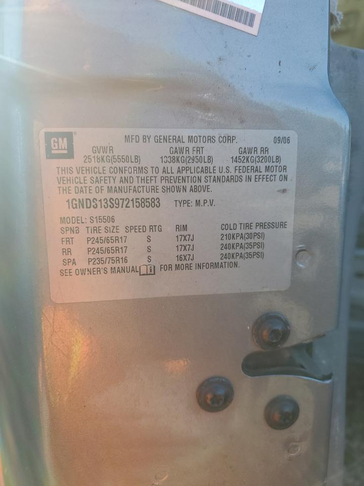 Lot #3275417712 2007 CHEVROLET TRAILBLAZE