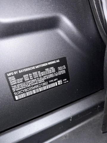 2021 BMW X6 M50I 5UXCY8C05M9E21862