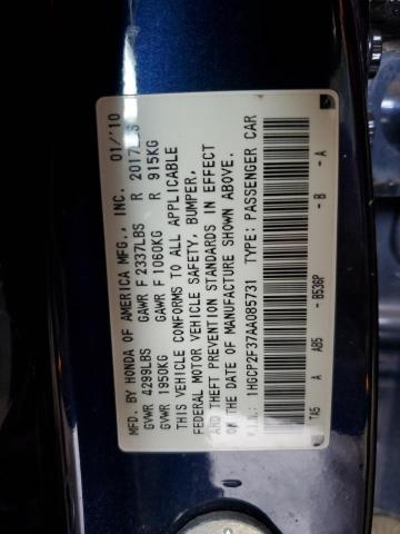 2010 HONDA ACCORD LX #3268326046