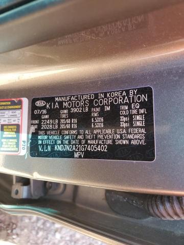 2016 KIA SOUL - KNDJN2A21G7405402