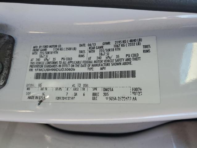 2013 FORD ESCAPE SEL #3263643771