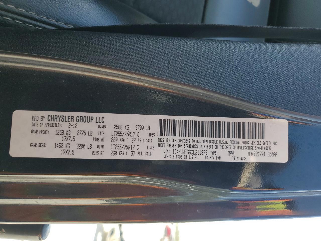 JEEP WRANGLER RUBICON