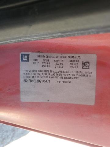 2013 CHEVROLET CAMARO LT #3318982921